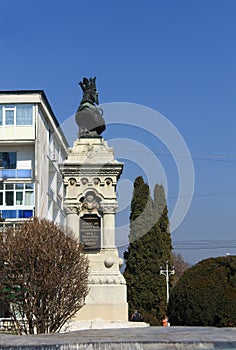 The statue of Radu Negru Basarab