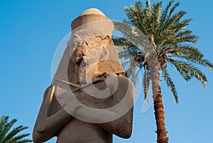 Statue of Ramesses II at Karnak Temple