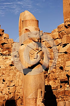 The statue of Ramses