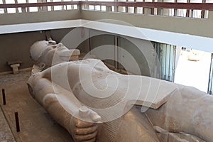 Statue of Ramses II found at Memphis