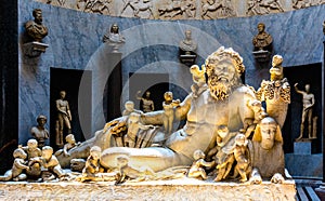 Statue of River Nile God in Vatican Museums, Vatican City