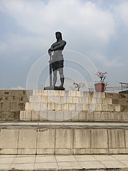 Statue at Rizal Park in Manila, Philippines