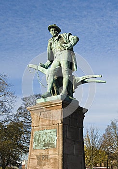 Statue of Robert Burns