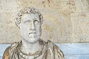Statue of Roman emperor Antoninus Pius