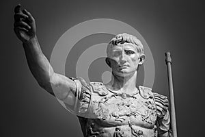 Statue of Roman Emperor Augustus