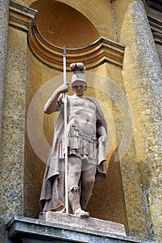 Statue of a Roman fighter, guardian, worrier, or soldier