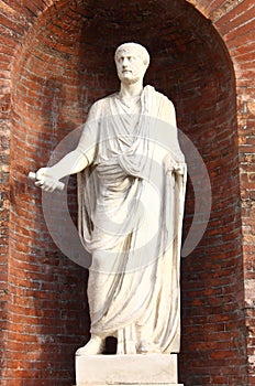 Statue of a roman Senator photo