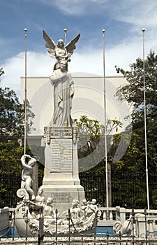 Statue Ruben Dario Managua Nicaragua