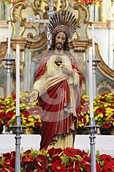 Statue of the Sacred Heart of Jesus