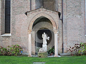 Statue of Saint Anthony photo