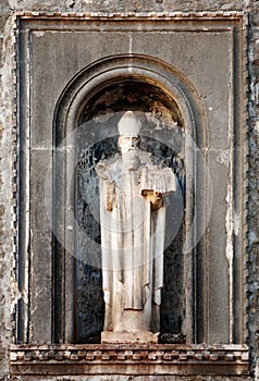 Statue of Saint Blaise, patron of Dubrovnik photo