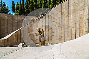 Statue of Saint Father Pious photo