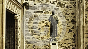 Statue of Saint Francis of Asissi photo