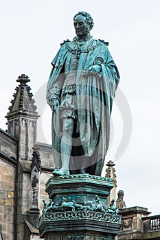 Statue by Saint George Church