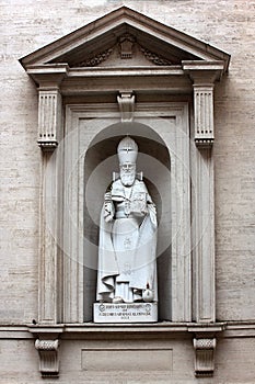 Statue of Saint Gregory the Illuminator in Vatican