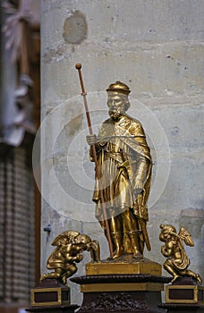 Statue of Saint Gummarus in Lier