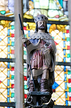 Statue of Saint Gummarus in Lier