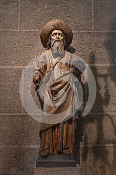 Statue of Saint Jacques