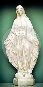Statue of saint Mary photo