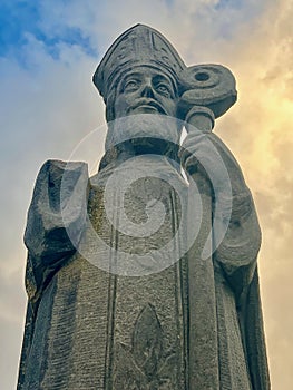 Statue of Saint Patrick at Down Patrick Head