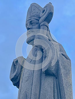 Statue of Saint Patrick at Down Patrick Head