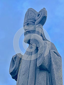 Statue of Saint Patrick at Down Patrick Head