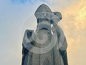 Statue of Saint Patrick at Down Patrick Head