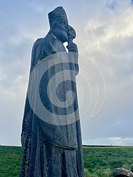 Statue of Saint Patrick at Down Patrick Head