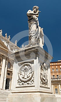 Statue of Saint Peter on Saint Peter's Square