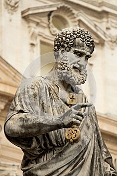 Statue of Saint Peter in Vatican