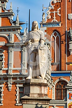 Statue of Saint Roland in Riga