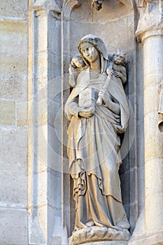 Statue of Saint, Saint-Jacques Tower, Paris