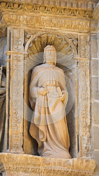 Statue of Saint Thomas at the Church of Haro, La Rioja