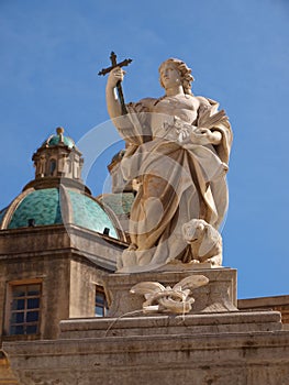 Statue of Saint Vitus, Mazara del Vallo, Sicily, Italy