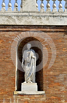 Statue on Salita di Montecavallo photo