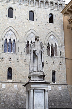 Statue of Sallustio Bandini, Siena, Italy