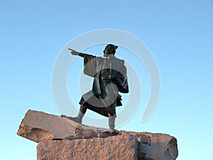 Statue of a Samurai warrior