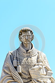 Statue of Sao Vicente, Lisbon (Portugal)