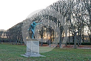 Statue in Sceaux park - Sceaux, Ile de France photo