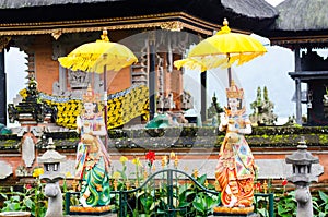 Statue Sculpture at Ulun Danu Temple, Bali, Indonesia