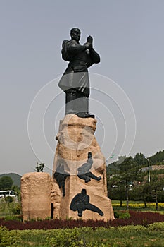 Statue of shaolin temple