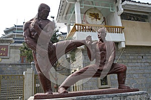 Statue of shaolin temple