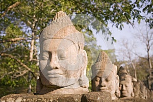 Statue in Siem Reap photo