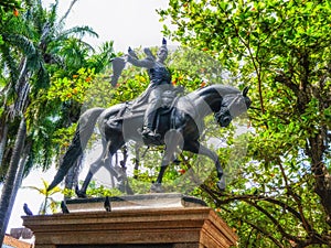 Statue of Simon Bolivar