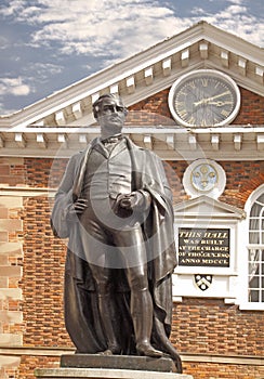 Statue of Sir Robert Peel