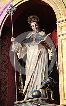 Statue of St Dominic in Salamanca
