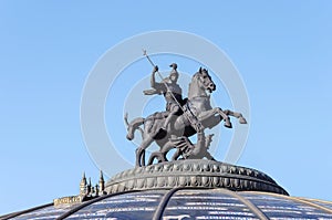 Statue of St. George the Victorious in Moscow