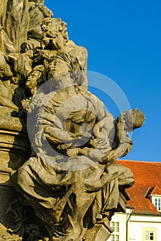 Statue of St. Ivo, Prague photo