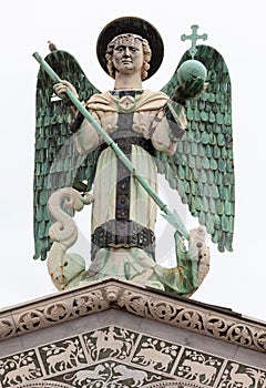 Statue of St. Michael the Archangel