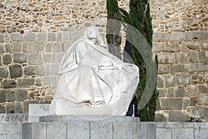 Statue of St. Teresa in Avila Spain